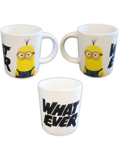 Mug en céramique 'Minions' What Ever 30 cl - compatible micro-ondes et lave-vaisselle - Kiabi