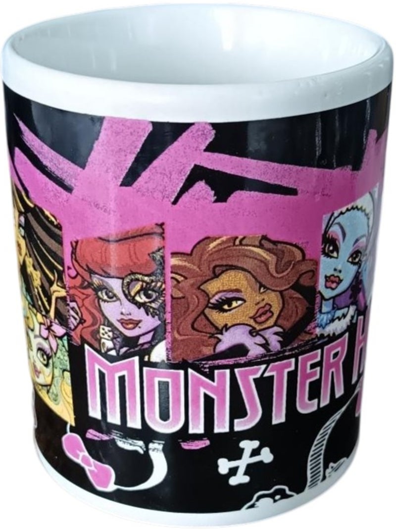 Mug en céramique Monster High portraits 8 cm Noir - Kiabi