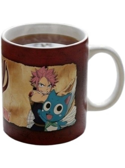 Mug en céramique Natsu, Lucy et Happy Fairy trail 9 cm - Kiabi Mug en céramique Natsu, Lucy et Happy Fairy trail 9 cm - Kiabi