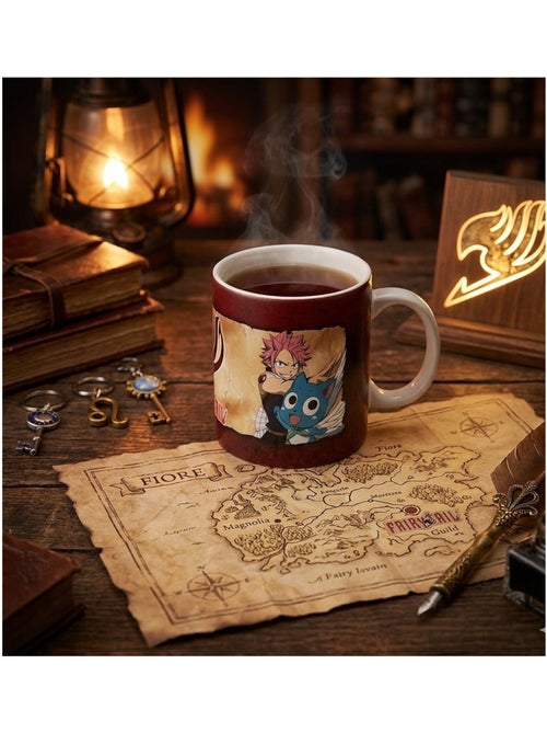 Mug en céramique Natsu, Lucy et Happy Fairy trail 9 cm - Kiabi Mug en céramique Natsu, Lucy et Happy Fairy trail 9 cm - Kiabi