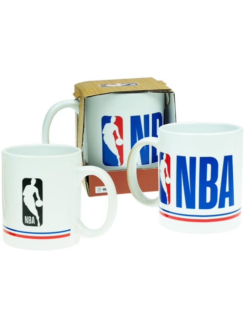 Mug en céramique NBA 350 ml avec logo, anse latérale - Kiabi