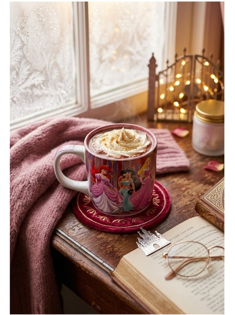 Mug en céramique Princesses 8 cm Rose - Kiabi