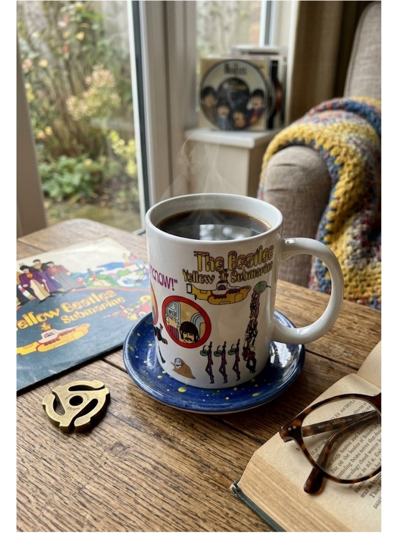 Mug en céramique The Beatles it's all in the mind y'know 9 cm Blanc - Kiabi