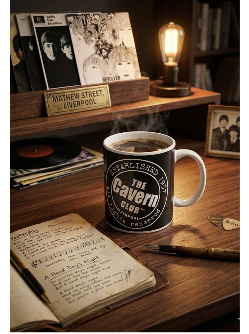 Mug en céramique The Cavern Club Liverpool 9 cm Noir - Kiabi