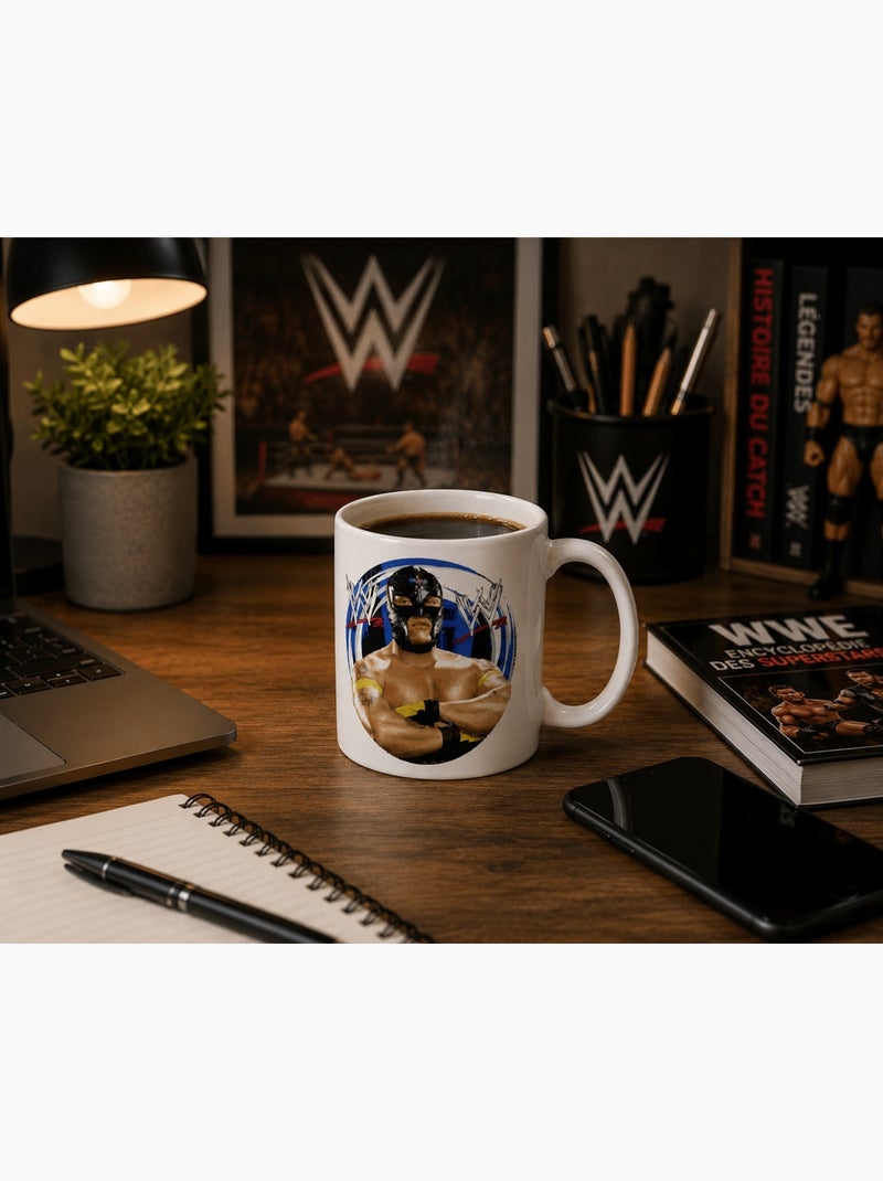 Mug en céramique WWE Rey Mysterio  – 330 ml Blanc - Kiabi