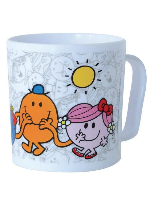 Mug en plastique - Monsieur Madame - 350ml - Kiabi