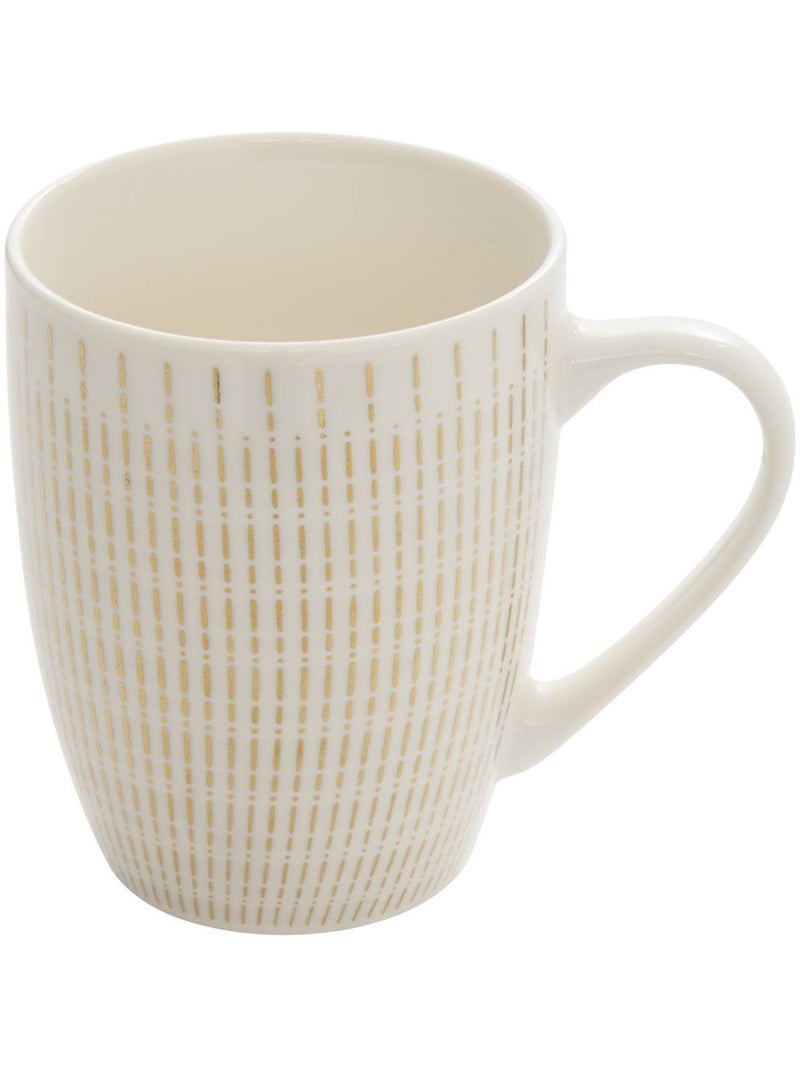 Mug en porcelaine lunis Doré - Kiabi