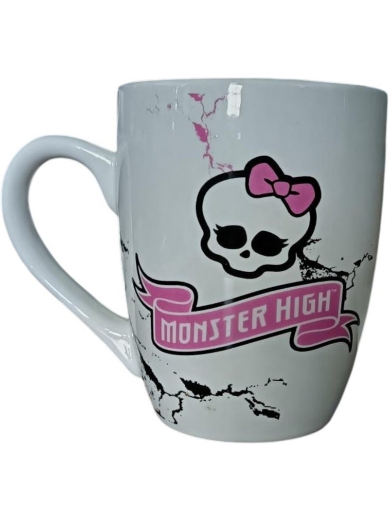 Mug en porcelaine ovale Monster High 10 cm Blanc - Kiabi