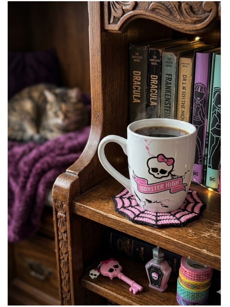 Mug en porcelaine ovale Monster High 10 cm Blanc - Kiabi