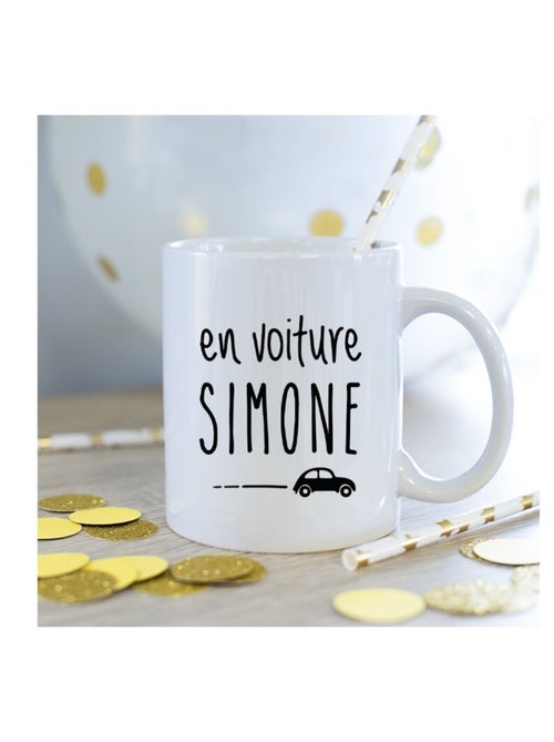 Mug EN VOITURE SIMONE - Kiabi