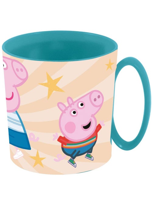 Mug enfant 350 ml 'Peppa Pig' en PVC sans BPA compatible micro-ondes - Peppa Pig - Kiabi Mug enfant 350 ml 'Peppa Pig' en PVC sans BPA compatible micro-ondes - Peppa Pig - Kiabi