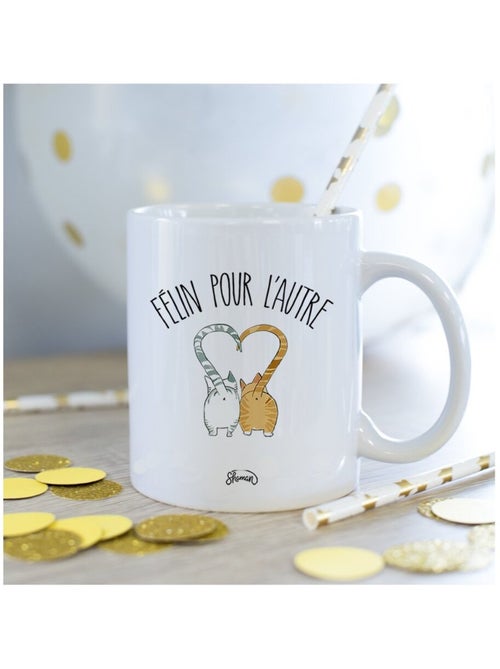 Mug FELIN POUR L'AUTRE - Kiabi Mug FELIN POUR L'AUTRE - Kiabi