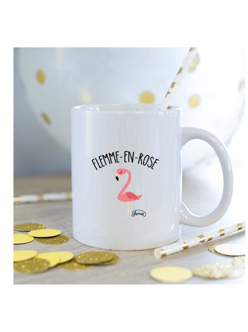 Mug FLEMME EN ROSE - Kiabi