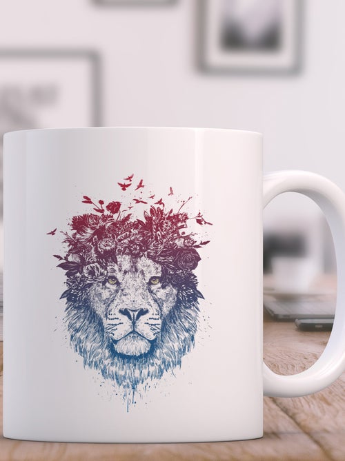 Mug FLORAL LION - Kiabi