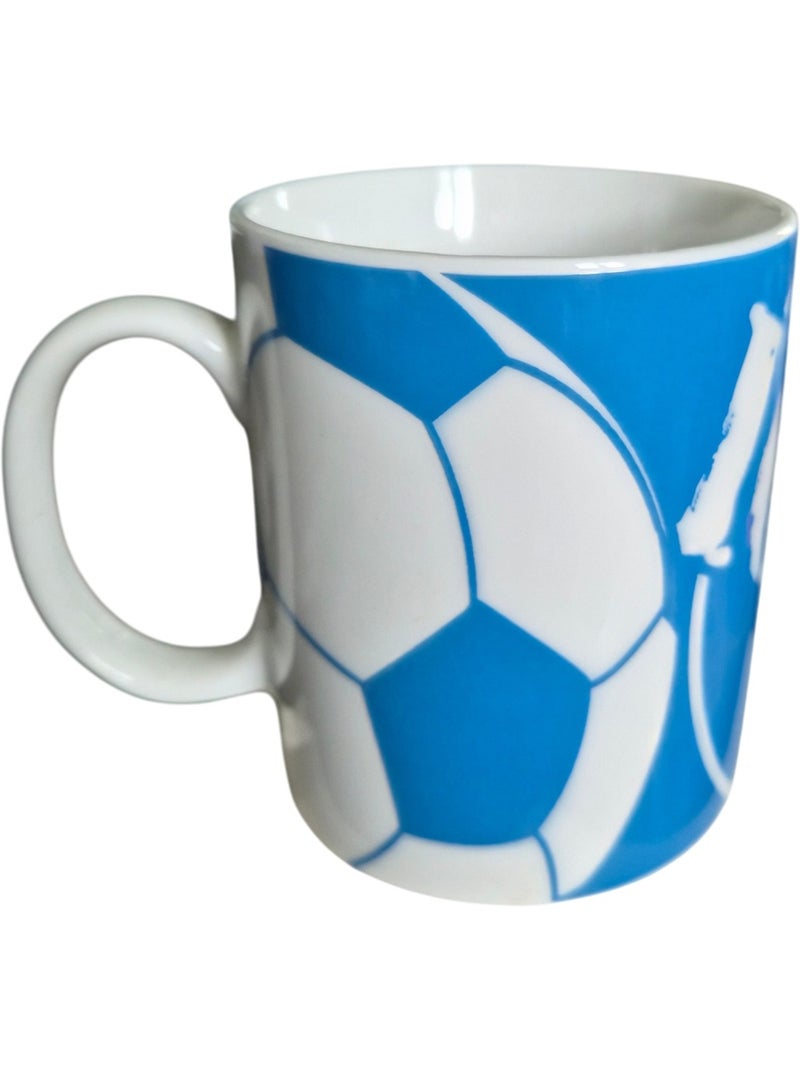 Mug Foot et Marseille – Céramique Bleu - Kiabi