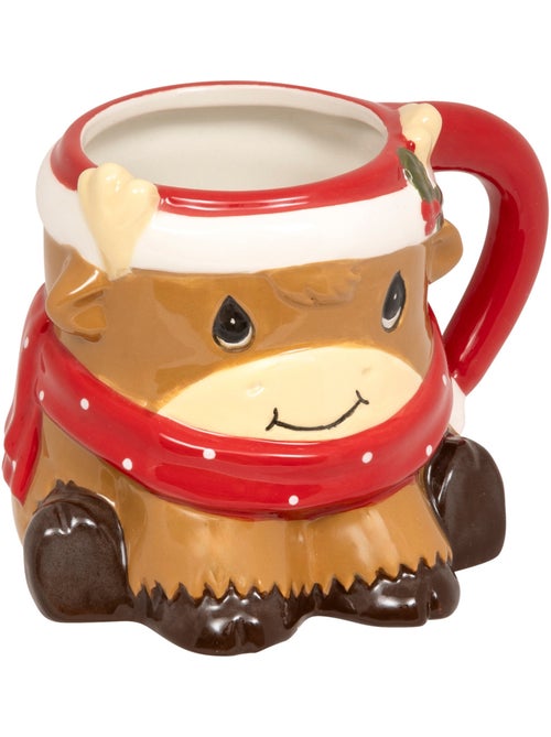 Mug forme renne de noël 35cl - Kiabi