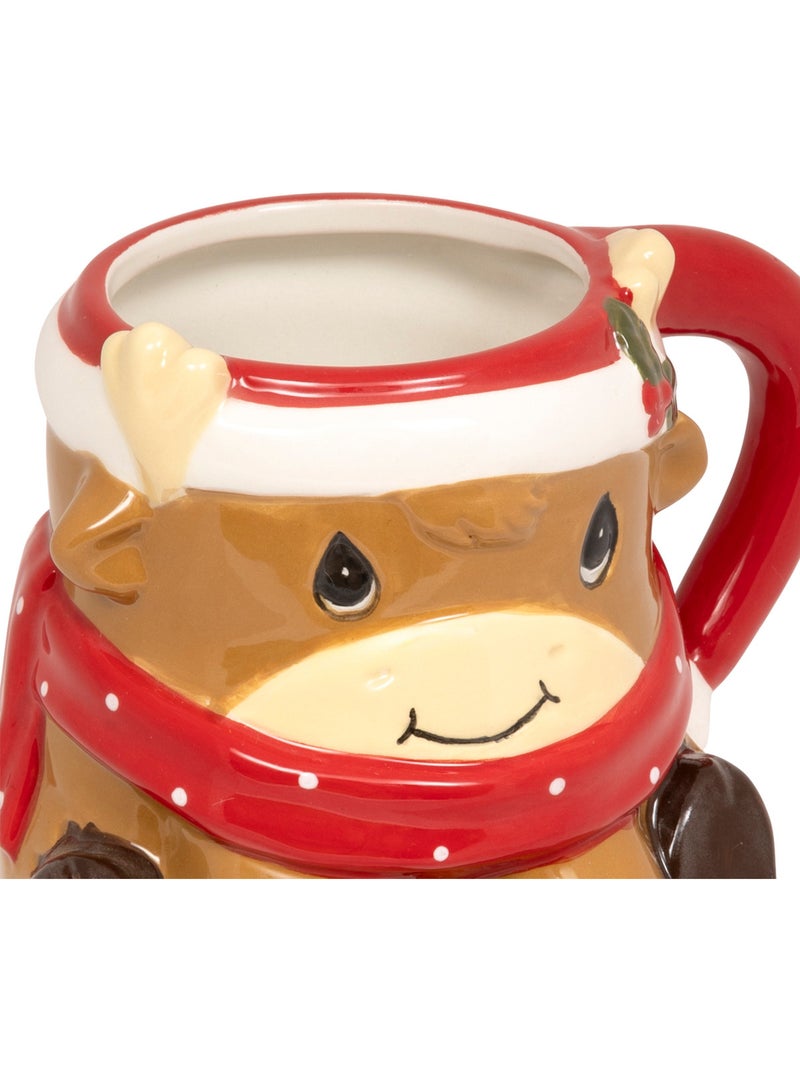 Mug forme renne de noël 35cl Marron - Kiabi