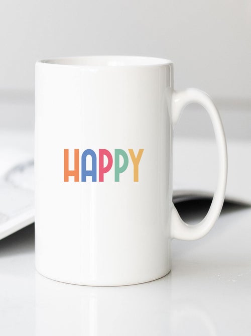 Mug HAPPY COLORÉ - Kiabi