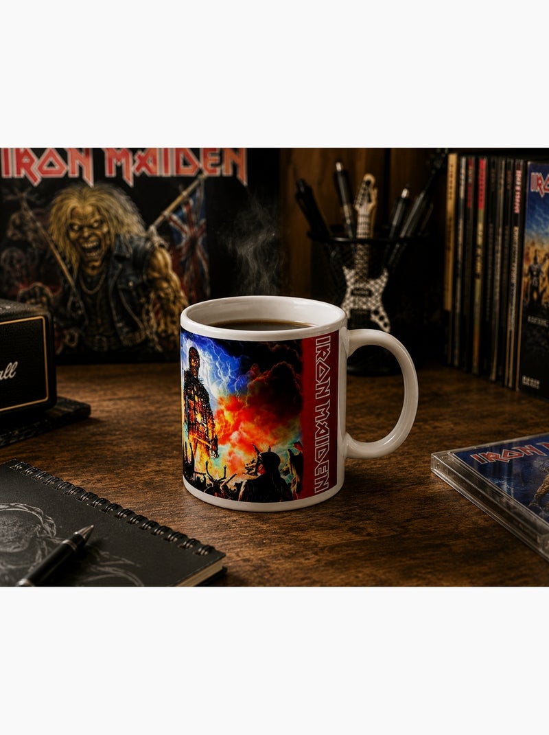 Mug Iron Maiden en Céramique 330 ml Blanc - Kiabi