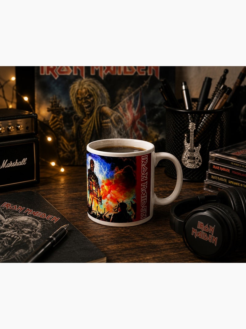 Mug Iron Maiden en Céramique 330 ml Blanc - Kiabi