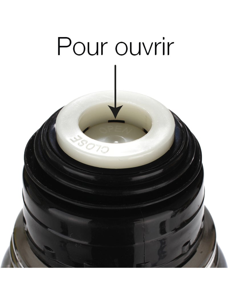 Mug isotherme 0,35L Noir - Kiabi