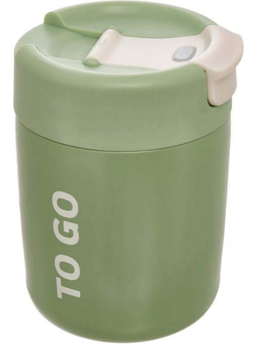 Mug isotherme 0,3L avec couvercle - Kiabi