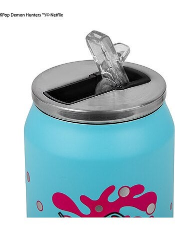 Mug Isotherme avec Paille Soda Pop - KPop Demon Hunters