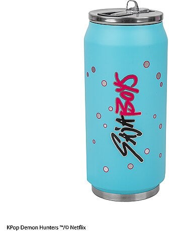 Mug Isotherme avec Paille Soda Pop - KPop Demon Hunters