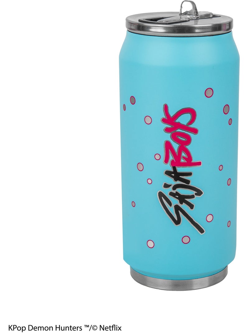 Mug Isotherme avec Paille Soda Pop - KPop Demon Hunters Bleu - Kiabi