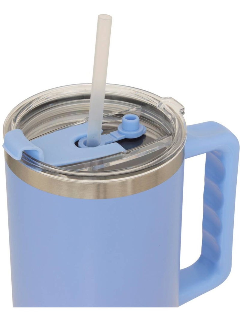 Mug isotherme en inox 1,2L TIE'N DYE Bleu - Kiabi