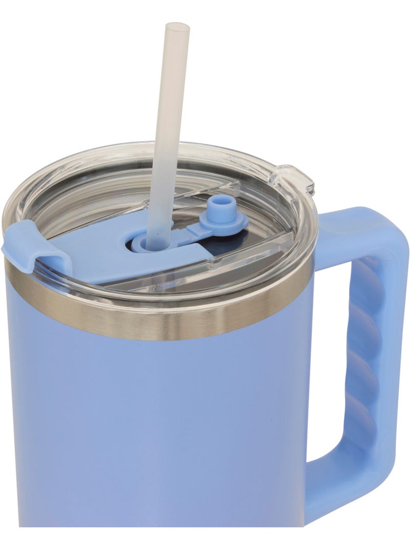 Mug isotherme en inox 1,2L TIE'N DYE Ecru - Kiabi