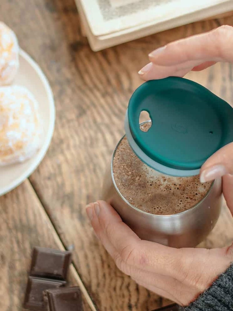 Mug isotherme en inox Cosy Ginkgo Vert - Kiabi