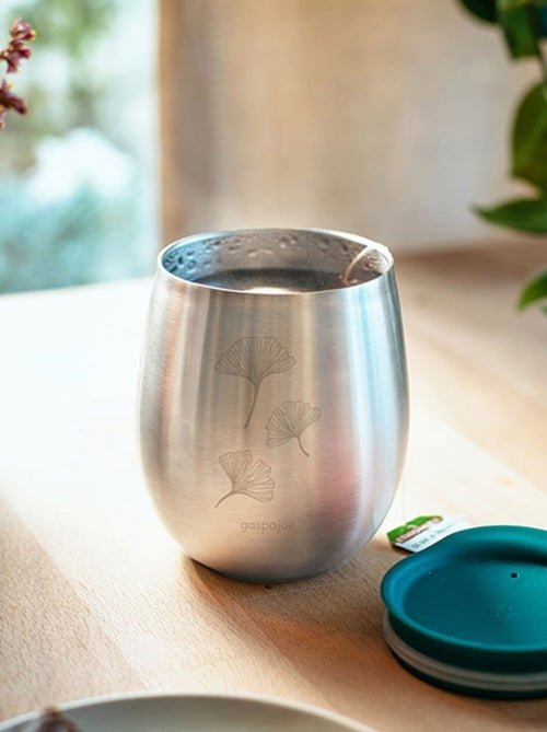 Mug isotherme en inox Cosy Ginkgo - Kiabi