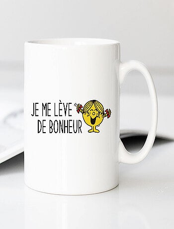 Mug JE ME LEVE DE BONHEUR