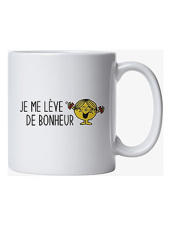 Mug JE ME LEVE DE BONHEUR