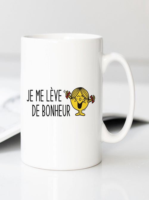 Mug JE ME LEVE DE BONHEUR - Kiabi