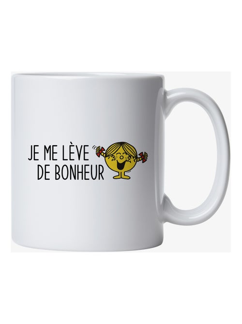 Mug JE ME LEVE DE BONHEUR - Kiabi