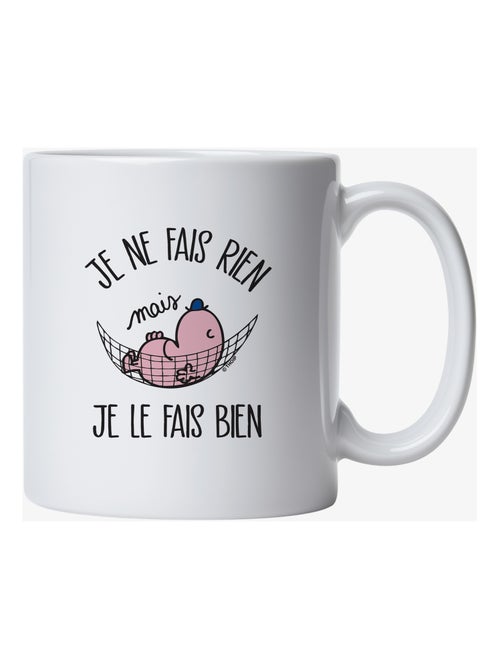 Mug JE NE FAIS RIEN MAIS JE LE FAIS BIEN - Kiabi