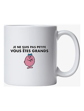 Mug JE NE SUIS PAS PETITE VOUS ETES GRANDS