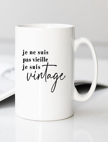 Mug JE NE SUIS PAS VIEILLE JE SUIS VINTAGE
