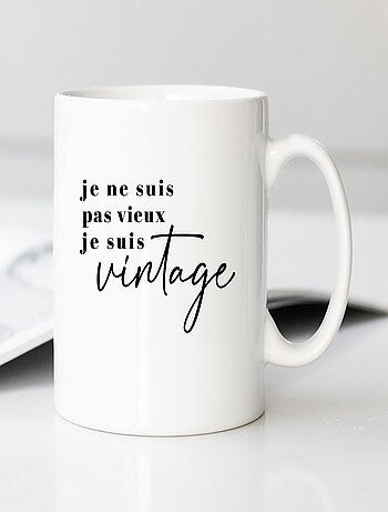 Mug JE NE SUIS PAS VIEUX JE SUIS VINTAGE