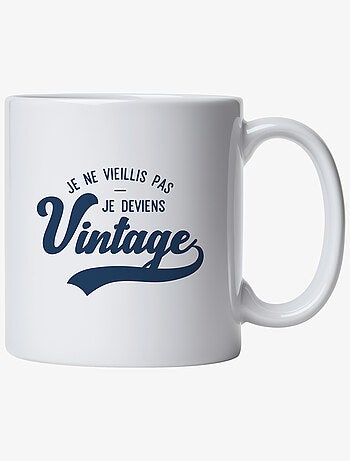Mug JE NE VIEILLIS PAS JE DEVIENS VINTAGE