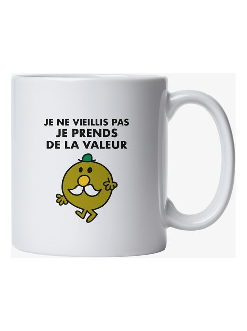 Mug JE NE VIEILLIS PAS JE PRENDS DE LA VALEUR - Kiabi