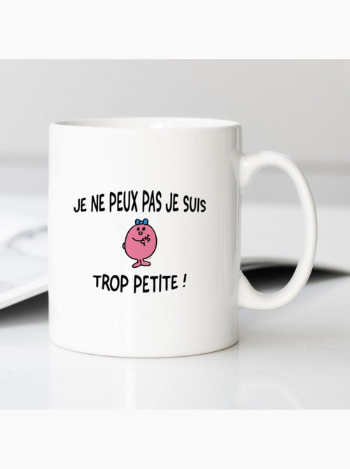 Mug JE PEUX PAS JE SUIS TROP PETITE - Kiabi