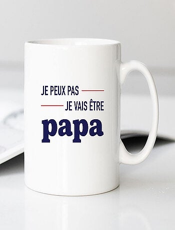 Mug JE PEUX PAS JE VAIS ÊTRE PAPA MPT