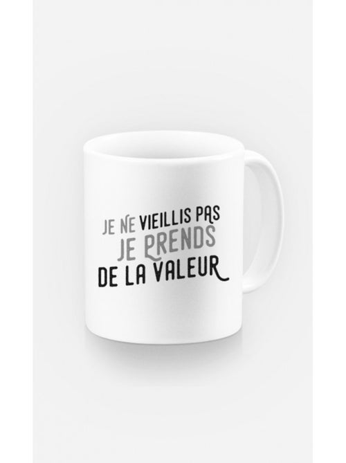 Mug JE PRENDS DE LA VALEUR - Kiabi Mug JE PRENDS DE LA VALEUR - Kiabi