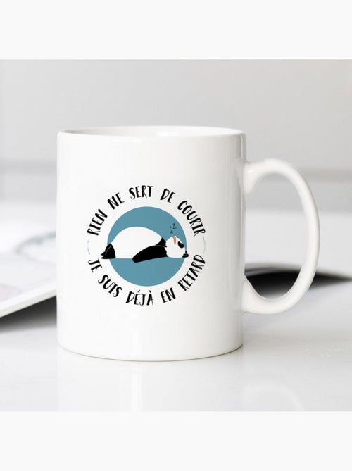 Mug JE SUIS DEJA EN RETARD - Kiabi