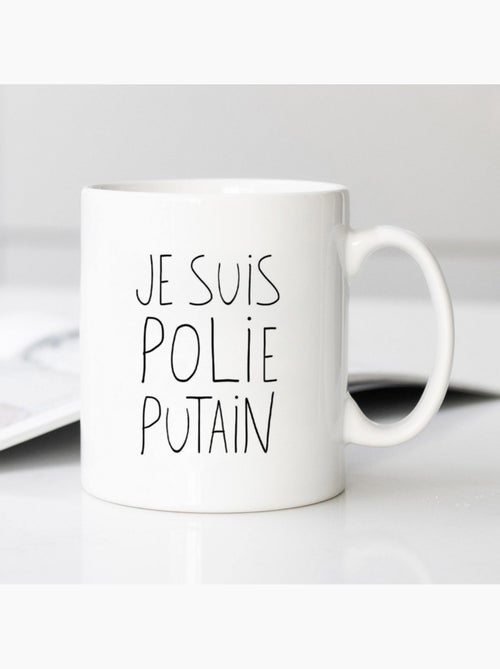 Mug JE SUIS POLIE - Kiabi