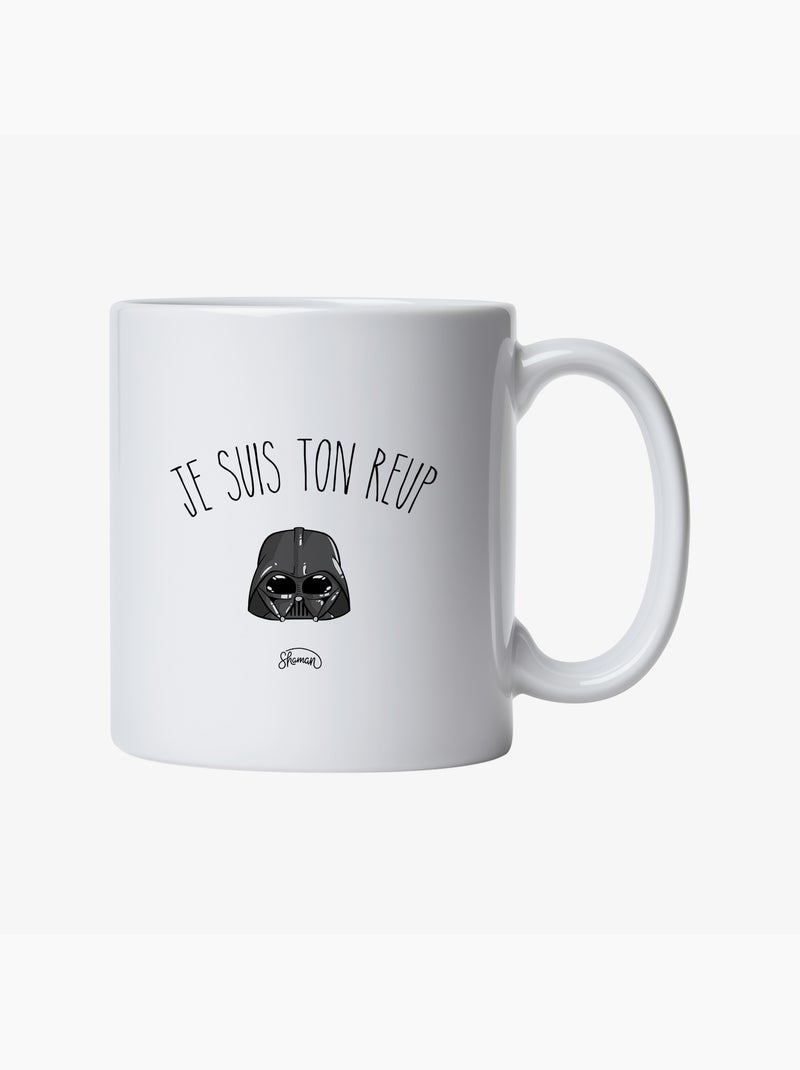 Mug JE SUIS TON REUP Blanc - Kiabi