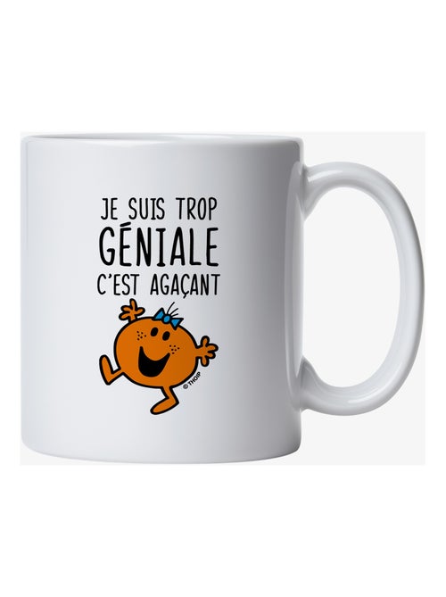 Mug JE SUIS TROP GÉNIALE C'EST AGAÇANT - Kiabi